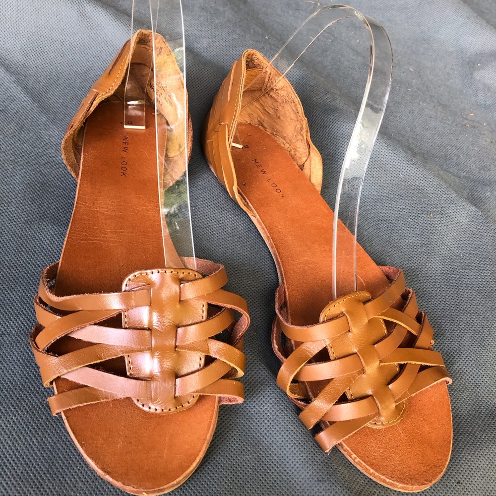 Slip on leather Hurache